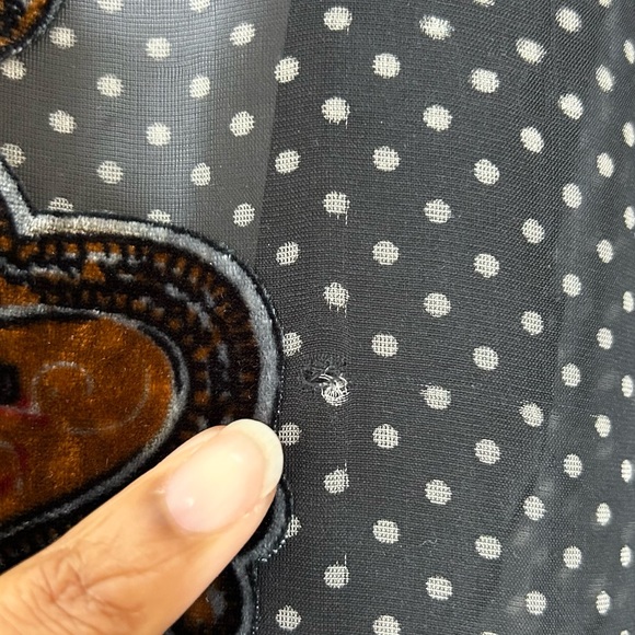 Soft Surroundings silk blend paisley print kimono size medium - Picture 8 of 9